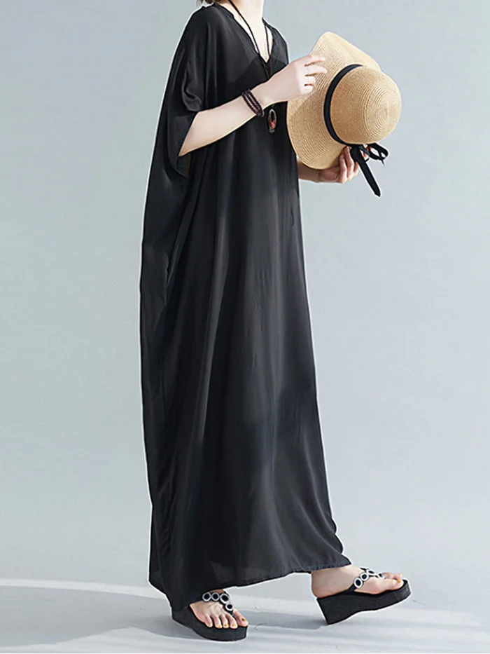 Summer New Ethnic Style Large Size Women's Casual Dress