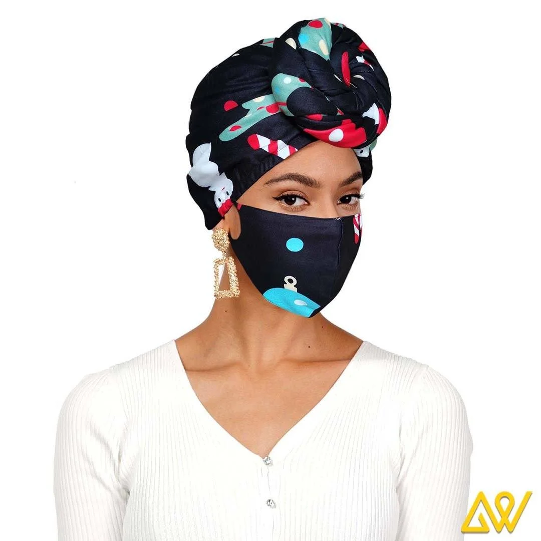 Face cover with Satin Lining- K3016