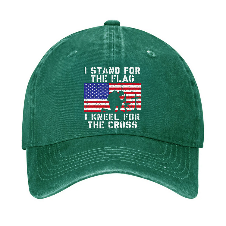 I Stand For The Flag I Kneel For The Cross Hat