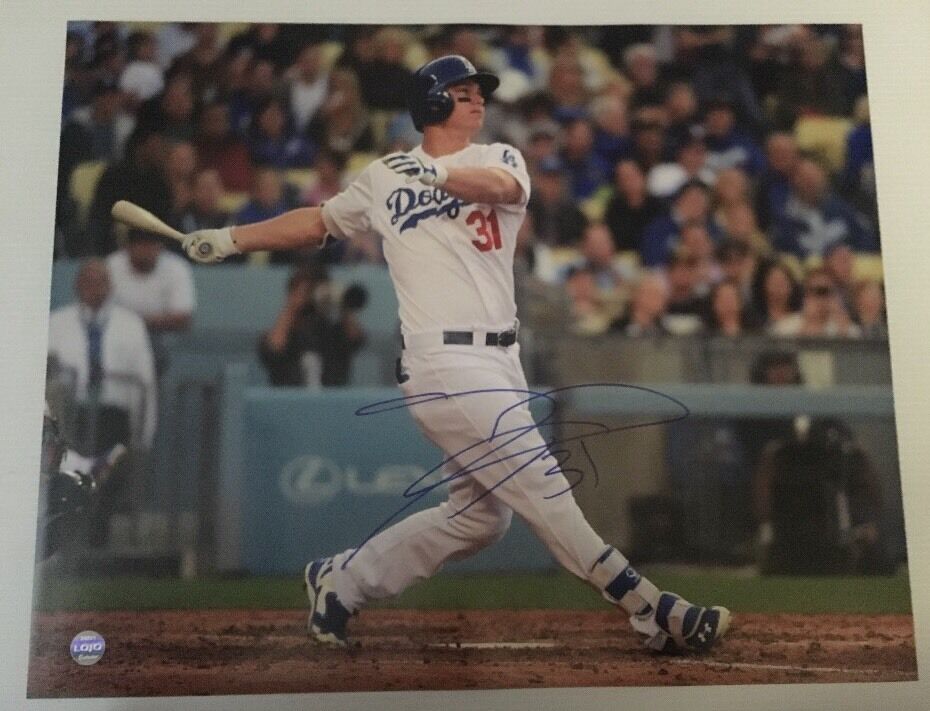 Joc Pederson Signed Autographed 16x20 Photo Poster painting Los Angeles Dodgers LOJO SPORTS COA