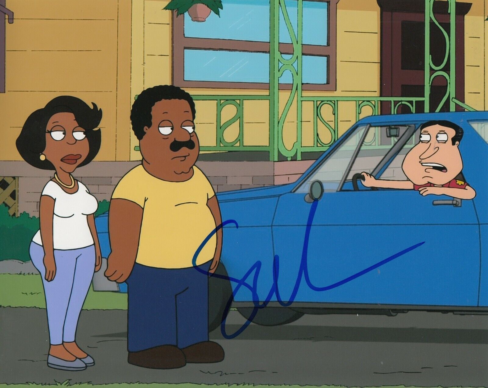 SANAA LATHAN signed (FAMILY GUY) TV Show *Donna Tubbs* autographed W/COA