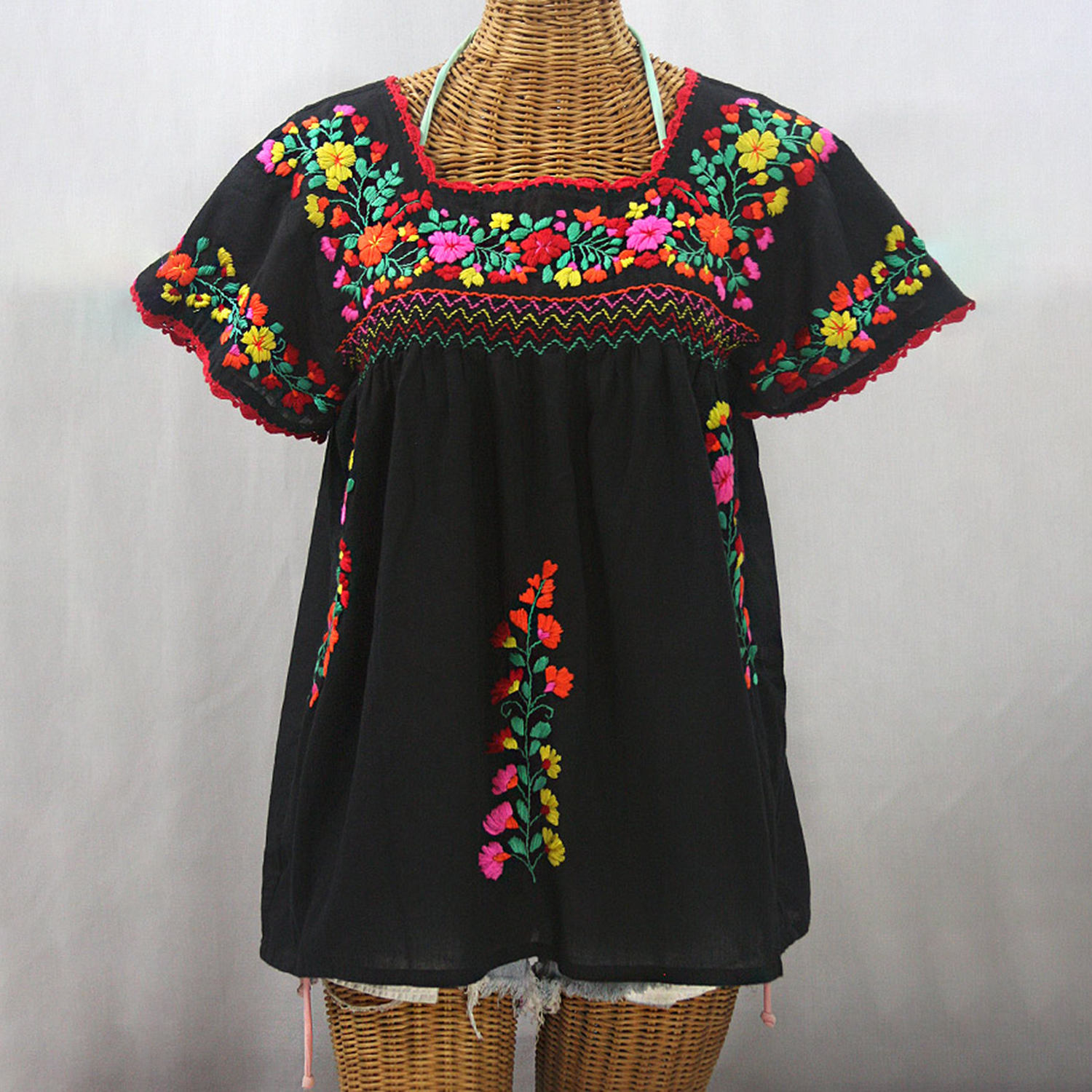 Women's Retro Ethnic Loose Top