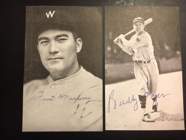 Fred Marberry Washington Senators Signed PC Sized Photo Poster painting 1920s Debut JSA Pre-cert