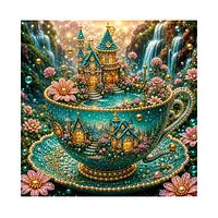 Teacup Castle - Pearls Painting