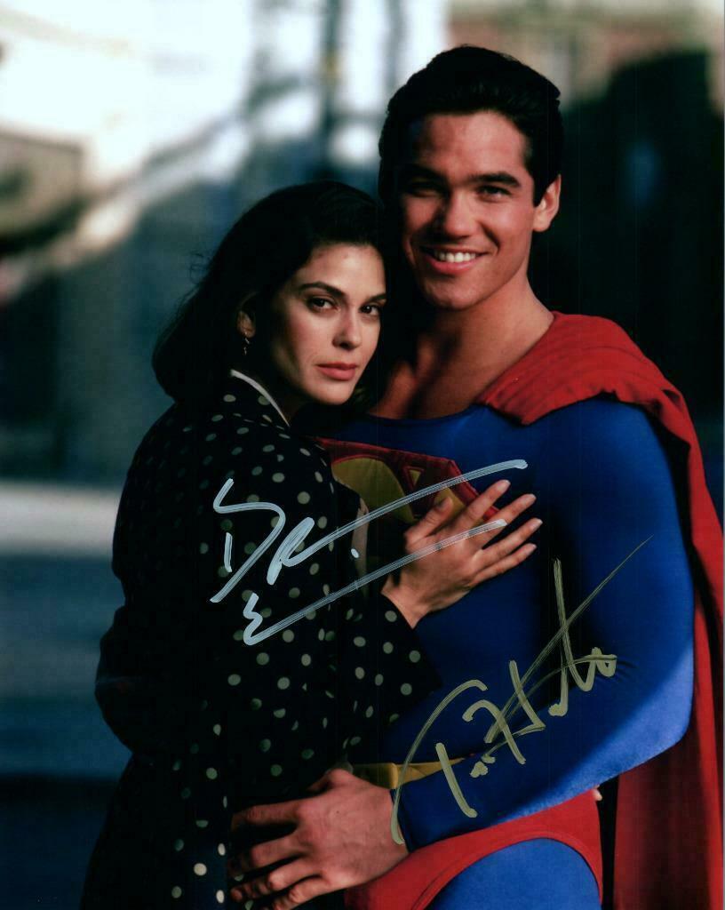 Teri Hatcher / Dean Cain Autographed Signed 8x10 Photo Poster painting ( Superman ) REPRINT