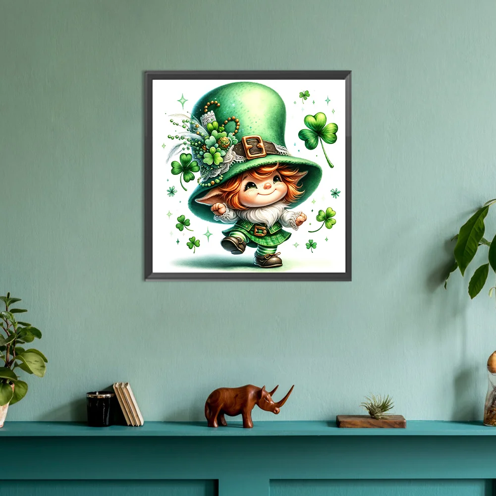 Diamond Painting - Full Round Drill - St.Patrick's Day(Canvas|30*30cm)
