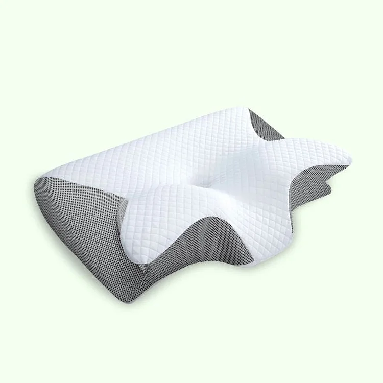 Butterfly Memory Foam Neck Pillow with Armrests for Side & Back Sleepers - Buy 1 Get 1 Free