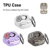 Protective Cover Compatible for Sony LinkBuds Clip WF-LC900 TPU Earphone Case Protective Skin Case with Carabiner Anti Scratch & Shockproof