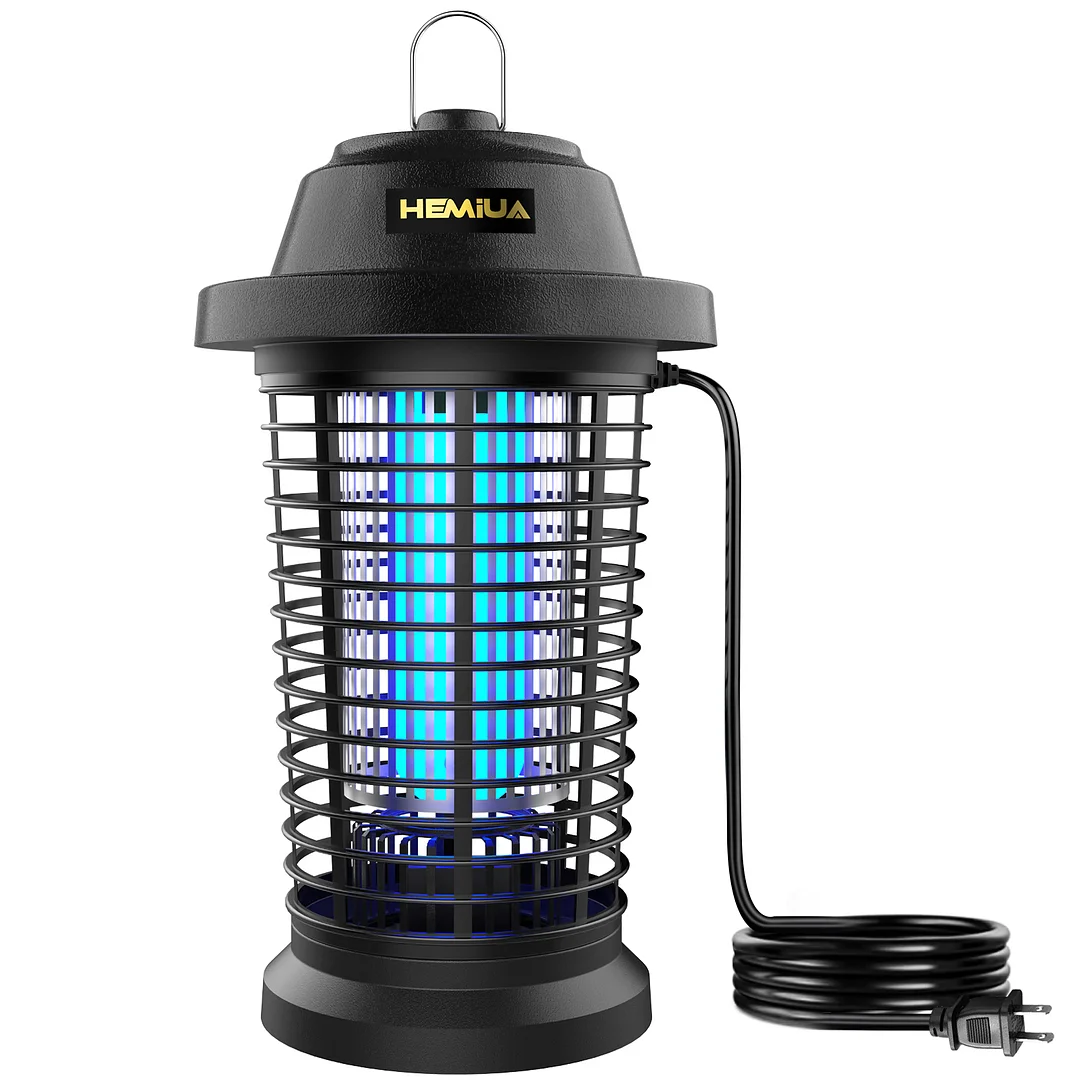 HEMIUA Electric Bug Zapper, Mosquito Zapper for Outdoor, Insect Killer, Waterproof Fly Pest Trap for Patio