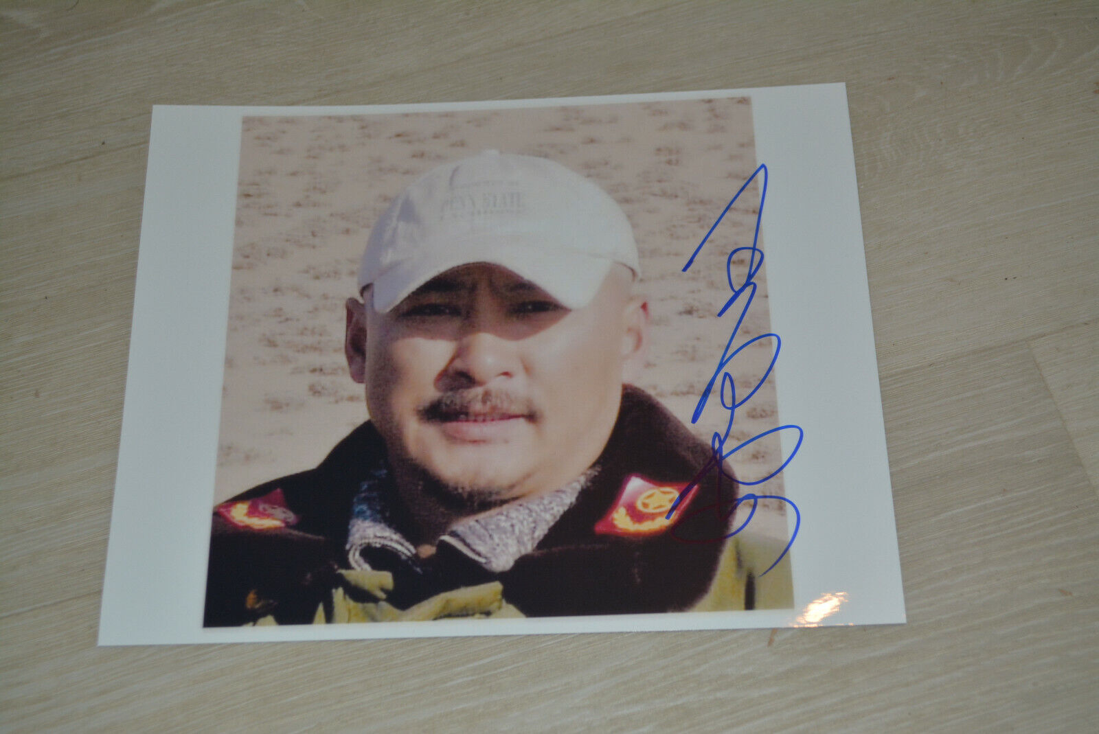 WANG QUAN NAN signed autograph 8x10 In Person TUYAS MARRIAGE