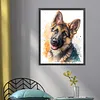 German Shepherd Dog-11CT Stamped Cross Stitch 40*50cm/15.75*19.69in tapestrymarket