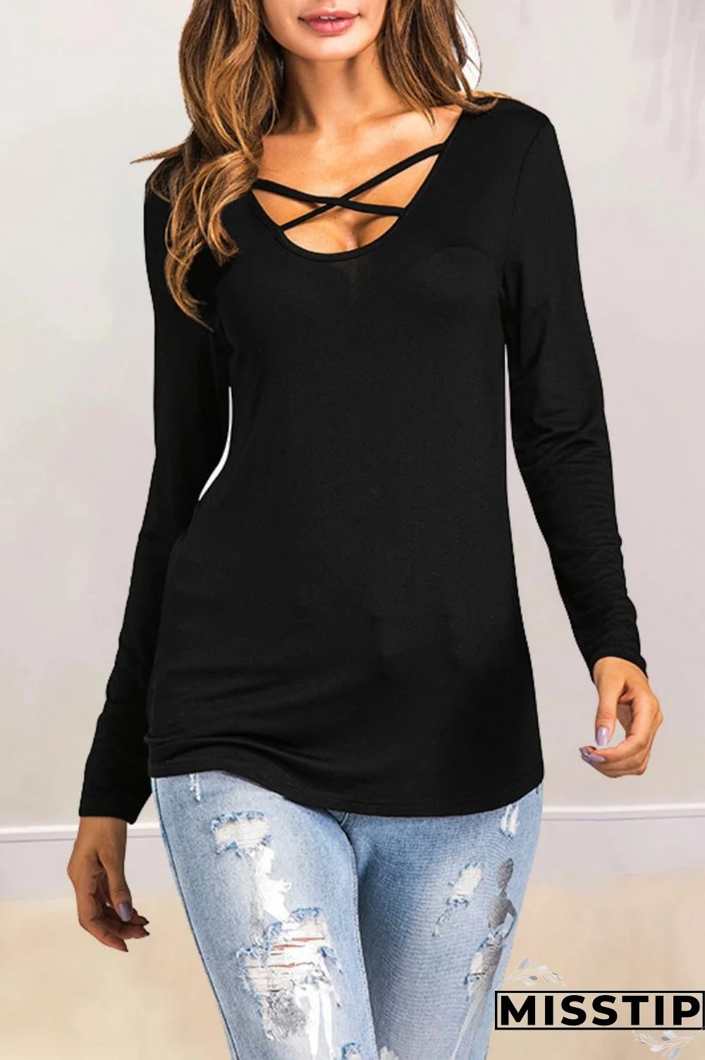 Grass Green Casual Print Patchwork Tops