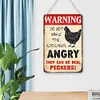 Chicken - Wooden Signs(8*12Inch/12*16Inch)