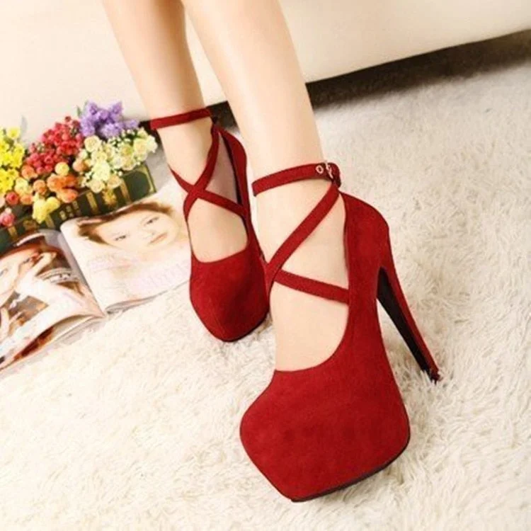 Comemore Red Black Black High Heel Stiletto Ladies Dress Pumps Fashion 2022 Ladies Party Platform Sandals Women's Scarpins Shoes