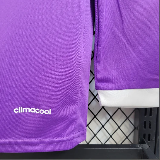 Long Sleeve 2017/2018 Real Madrid Away Retro Football Shirt