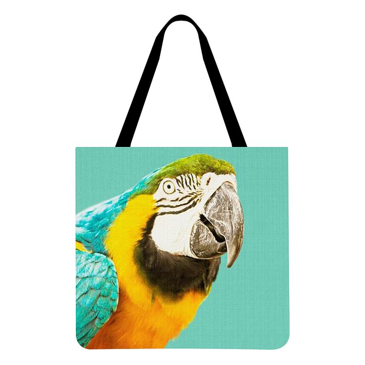 【ONLY 1pc Left】Linen Tote Bag - Modern Creative Animal