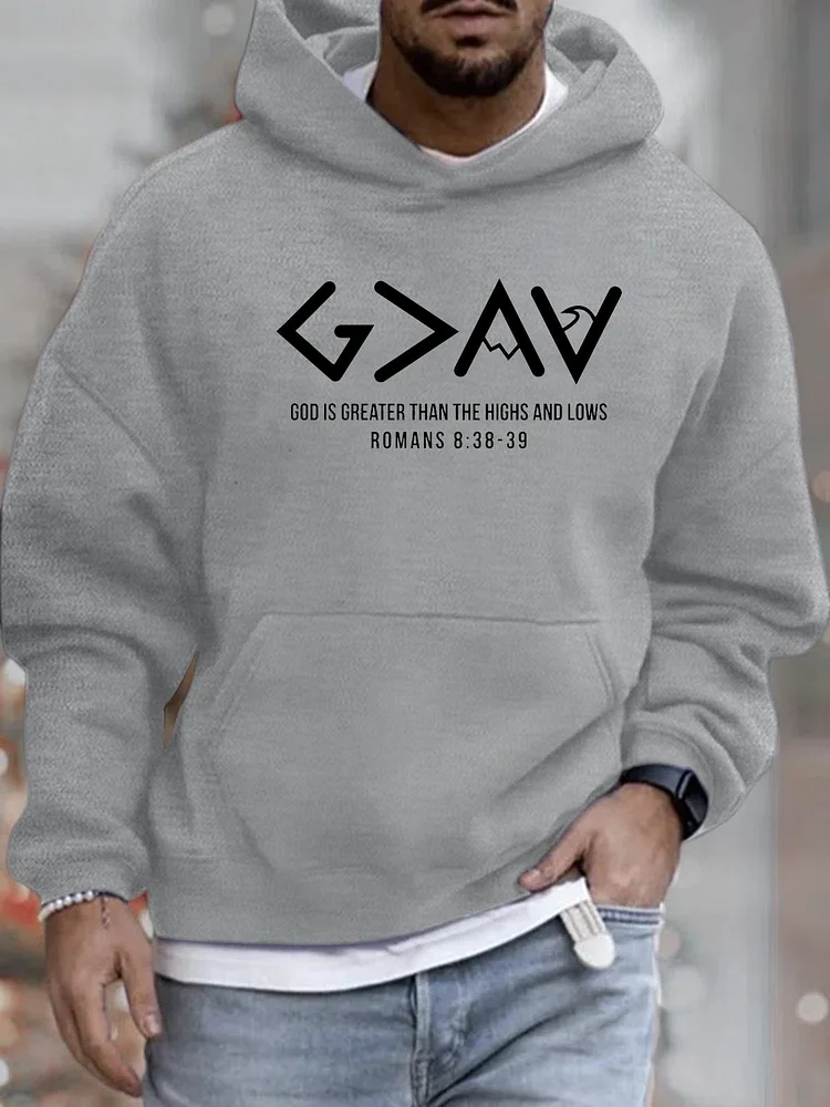 God Is Greater Than The Highs And Lows Hoodie socialshop