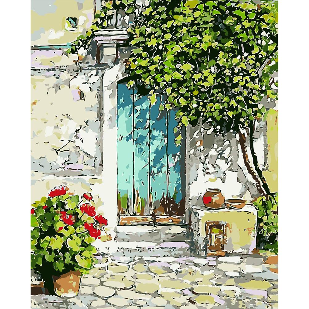 

40*50CM Paint By Numbers-Sunny Doorway, 501 Original