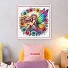 Butterfly Fairy-11CT Stamped Cross Stitch 45*45cm/17.72*17.72in