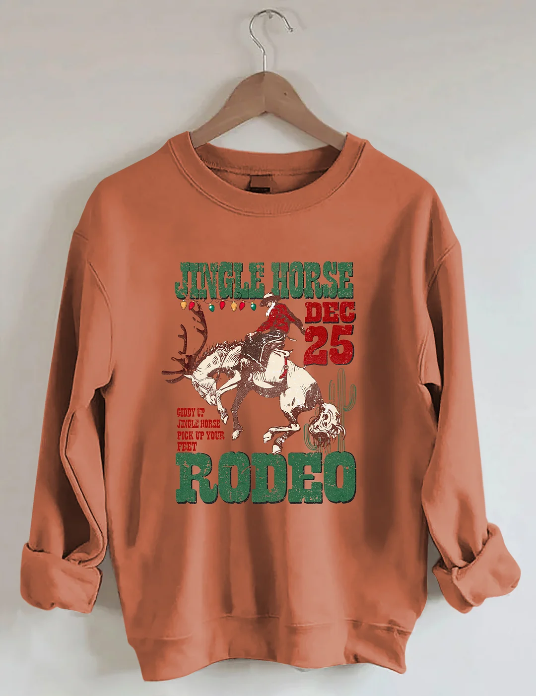 Jingle Horse Rodeo Sweatshirt