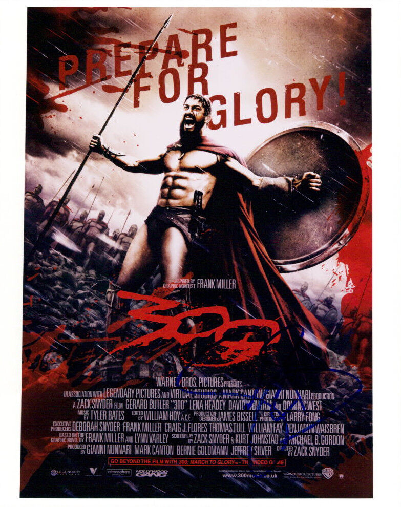 Gerard Butler (300) signed authentic 8x10 Photo Poster painting COA