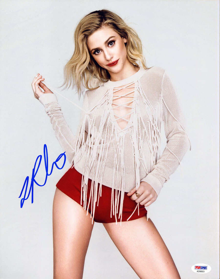 Lili Reinhart SIGNED 11x14 Photo Poster painting Betty Cooper Riverdale HOT PSA/DNA AUTOGRAPHED