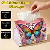 Butterflys Diamond Painting Tissue Box Cover DIY Desk Organizer