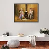 Old Couple-11CT Stamped Cross Stitch 40*30cm(Brand)
