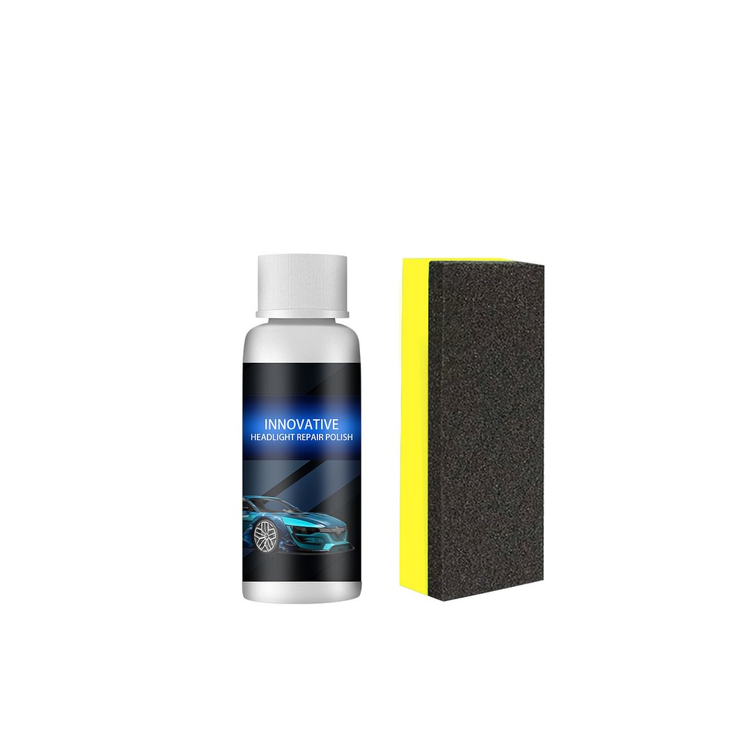 🔥(Buy more send more)Car Headlight Repair Fluid🔥FREE GIFT CLEANING BRUSH
