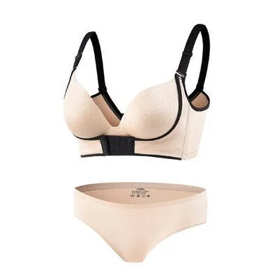 Jerrinut Sexy Bras For Women Super Push Up Bra Underwear Women Lingerie Bra Small Chest Becomes Big Breast Seamless Bra Bralette