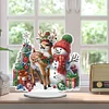 >SALE<Christmas Acrylic Winter Snowman Diamond Painting Desktop Decor for Office Decor