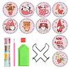 10 pcs set DIY Special Shaped Diamond Painting Coaster | Valentine's Day