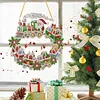 Christmas Diamond Painting Ornament Wreath Train Hanging Decor 9.45x9.45in