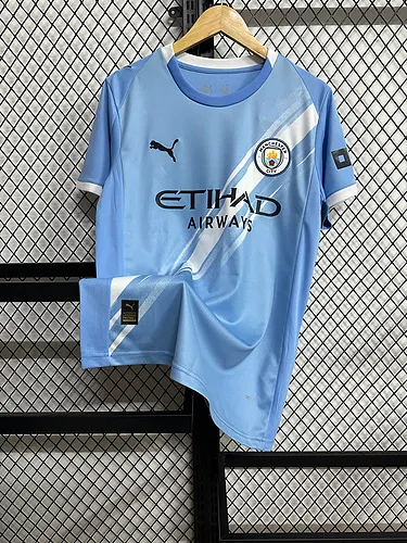 25-26 Manchester City home football jersey 1:1 Thailand quality