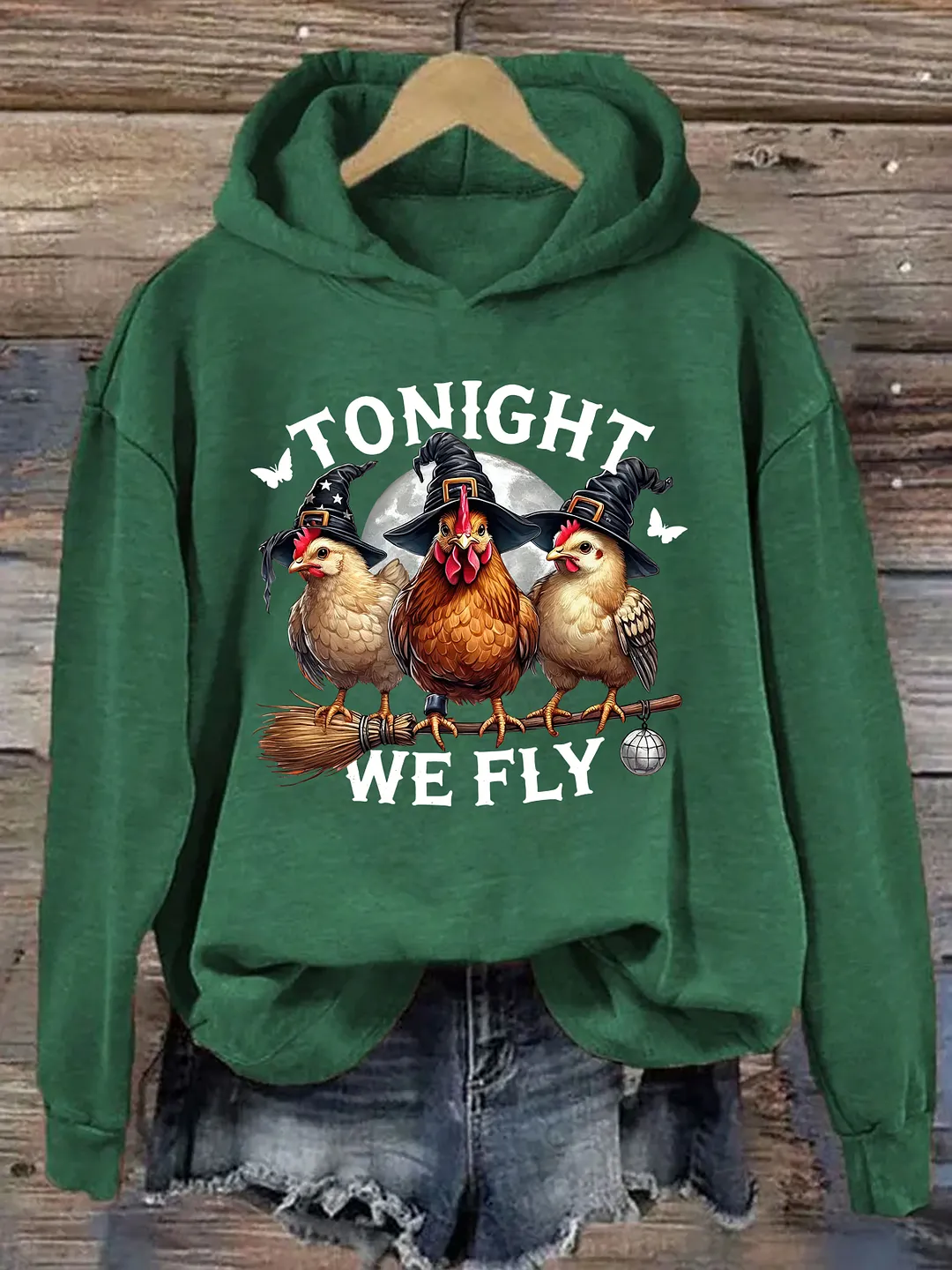 Tonight We Fly Chicken Hoodie