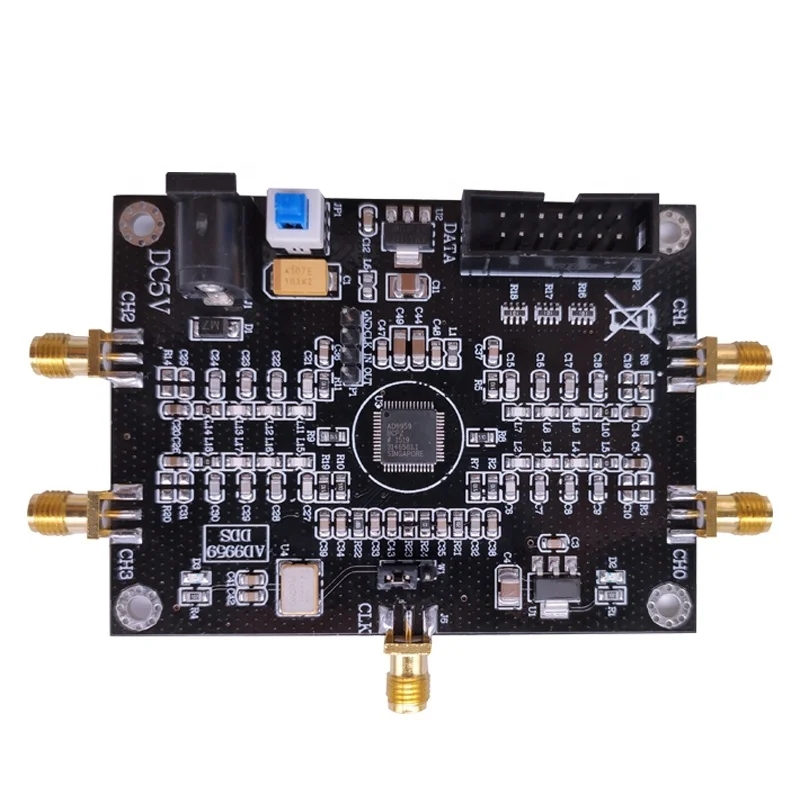 AD9959 output frequency 200Hz four-channel DDS module low frequency signal generator rf signal generator