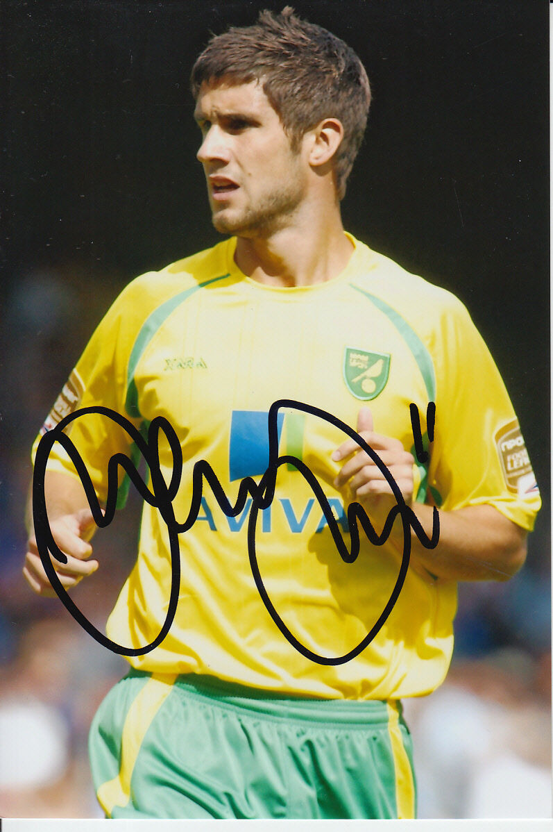 NORWICH CITY HAND SIGNED ANDREW SURMAN 6X4 Photo Poster painting 2.