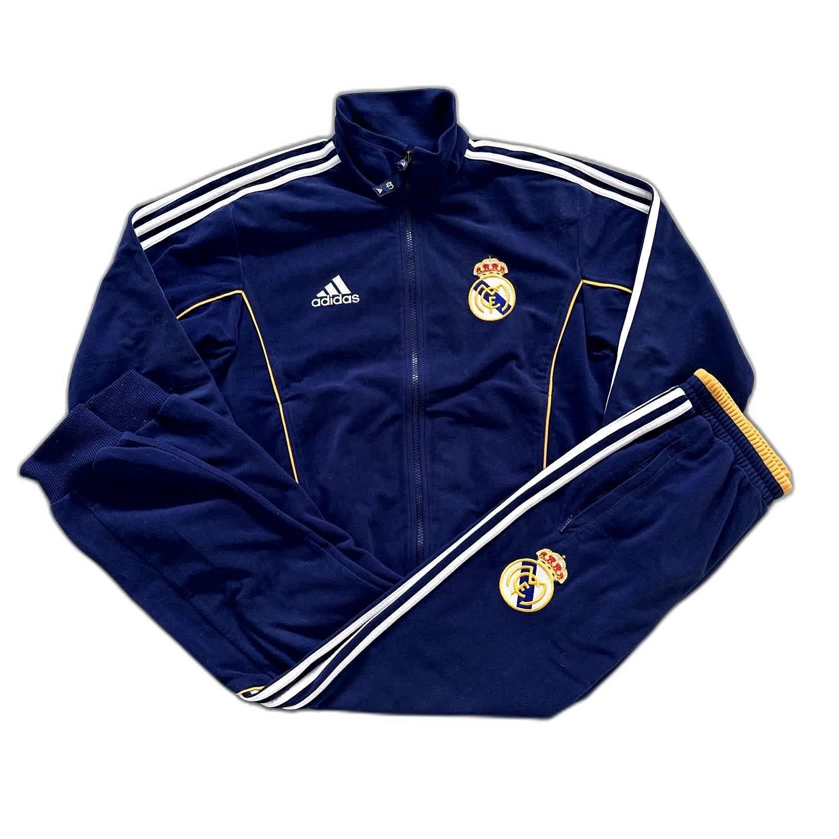 Real Madrid Vintage Tracksuit 2002/3