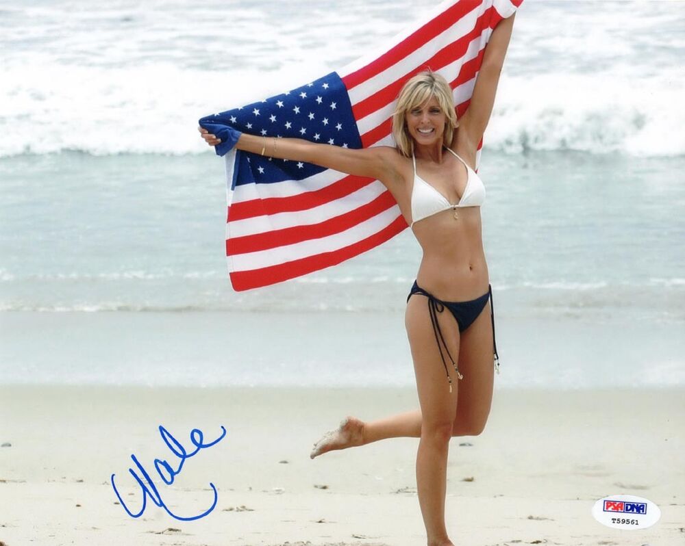 Marla Maples SIGNED 8x10 Photo Poster painting *SEXY BIKINI*  PSA/DNA AUTOGRAPHED