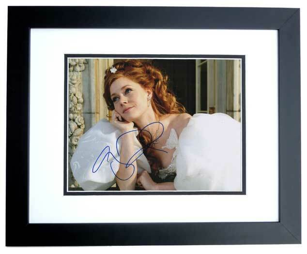 Amy Adams Signed - Autographed ENCHANTED 11x14 inch Photo Poster painting - FRAMED