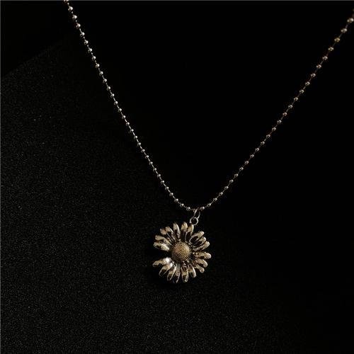 usyaboys-Fashion Daisy Chain Necklace Sunflower Necklace Flower Necklace-Usyaboys-Mne and Women's Street Fashion Shop-Christmas
