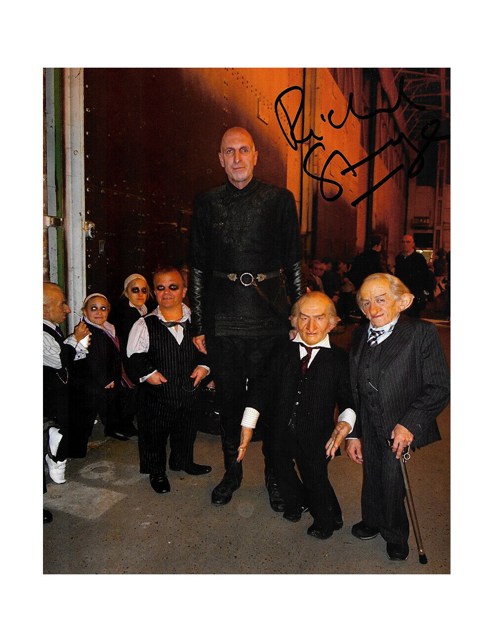 8x10 Harry Potter Print Signed by Richard Strange 100% Authentic + COA