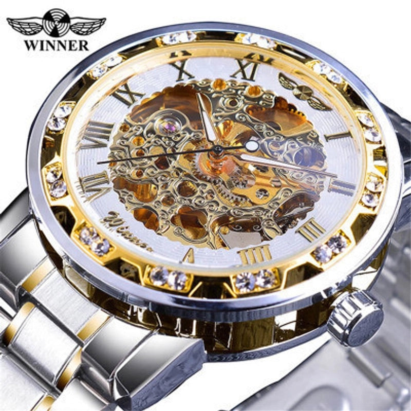 Casual Geometric Buckle Mechanical Men’s Watches