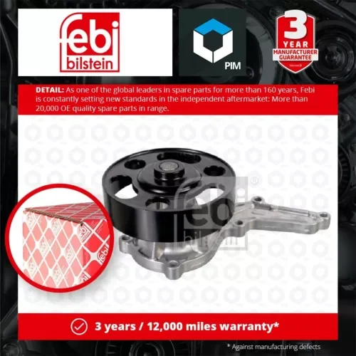 Water Pump 175105 Febi Coolant 192005R0003 Genuine Top Quality Guaranteed New Parts