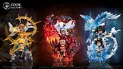 PRE-ORDER ZooK Factory Studio ONE PIECE Kprusoian & Aokiji Kuzan & Zikisc Kprusoian WCF Statue (GK)