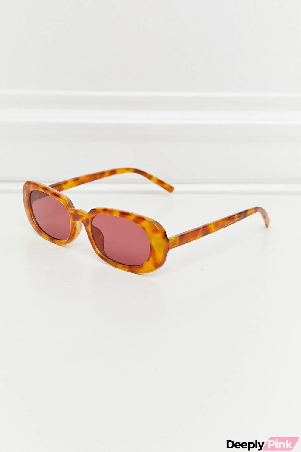 Oval Full Rim Sunglasses