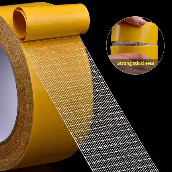 Strong Adhesive Doublesided Gauze fiber Mesh Tape