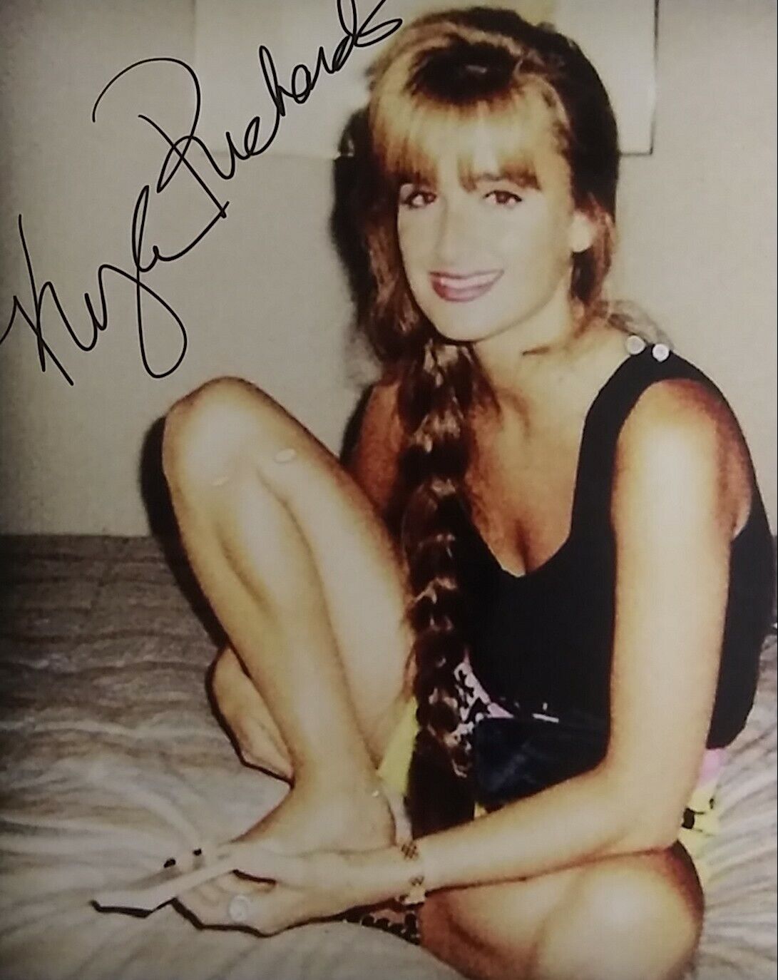 Kyle Richards signed 8 x 10