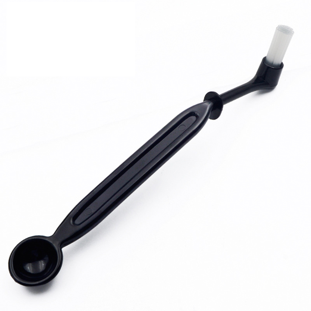 

Coffee Grinder Soft Hair Brush Plastic Handle Espresso Coffee Brush Cleaner, 501 Original