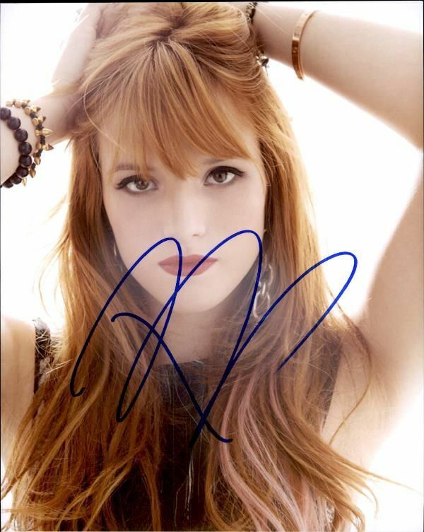 Bella Thorne authentic signed celebrity 8x10 Photo Poster painting W/Cert Autographed 2616b